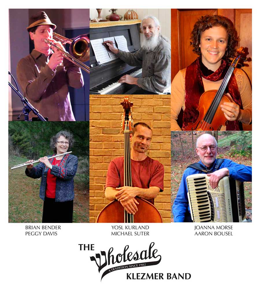 Members of the Wholesale Klezmer Band 2018